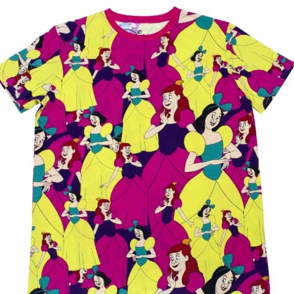 Hot Topic Tops - Rare Cakeworthy Cinderella’s Stepsister AOP Tee
